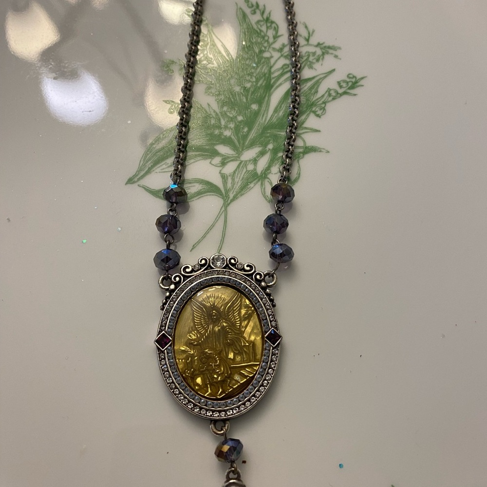 Brighton Necklace with angel
